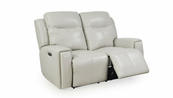 United 2.5 Seater Twin Power Recliner, Headrests & Lumbar